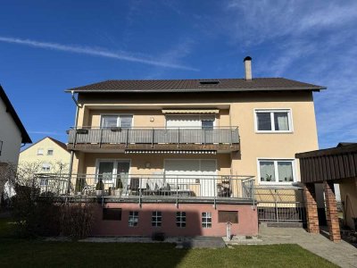 Helle, großzügige Wohnung mit vier Zimmern und Balkon in Hirschaid