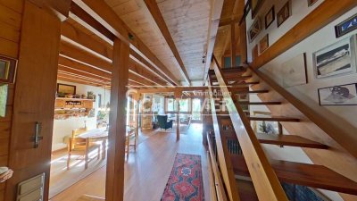 Waldkirch++ Sehr attraktive 5-Zimmer-Maisonette-Wohnung im Chalet-Stil mit tollem Blick