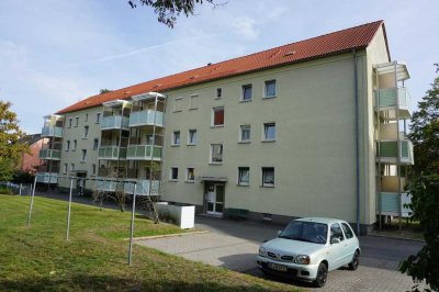 Strehla: 2-Raum-Wohnung mit Balkon