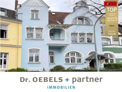 DENKMALGESCHÜTZTE JUGENDSTILVILLA IN BRÜHL MIT GARTEN UND INDIVIDUELLER GESTALTUNGSMÖGLICHKEIT