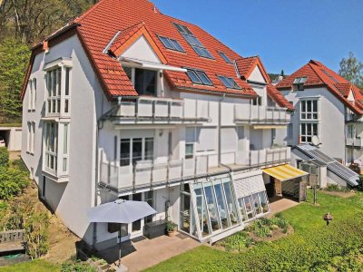 Terrassenwohnung mit Ausblick