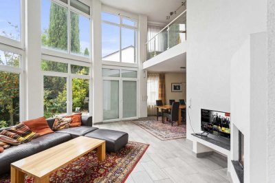 Einzigartiges Architektenhaus mit Einliegerwohnung und Dachterrasse in der Kurstadt Bad Nauheim!