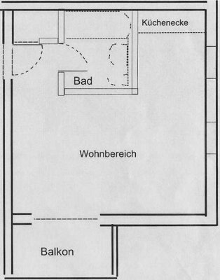 1-Zimmer-Wohnung in Dresden Johannstadt