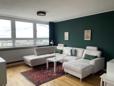 Möblierte 2,5-Zimmer-Wohnung mit Balkon und Fitnessraum in Darmstadt