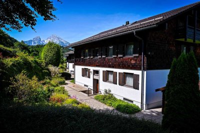 *Watzmann pur* Großzügige 3- Zimmerwohnung mit Balkon in Bestlage von Berchtesgaden *