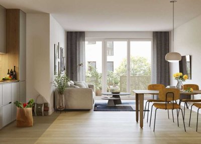 AB 05 - Homeoffice gewünscht? Schöne 3 Zimmer Wohnung mit Balkon