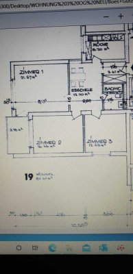 800 € - 81 m² - 3.0 Zimmer Wohnung. 
Direkt an der Straßenbahn Haltestelle
Bothmerstr