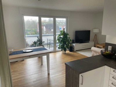 Stilvolle 3-Zimmer-Maisonette-Wohnung in zentraler Lage von Ostbevern mit Balkon und Einbauküche