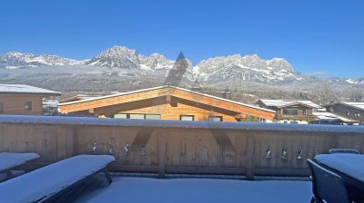 Ski in / Ski out: Neubau Chalets mit Kaiserblick