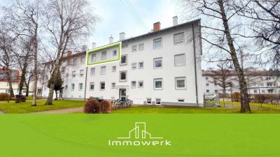 2,5-Zimmerwohnung mit Balkon in attraktiver Lage von Memmingen - frei werdend