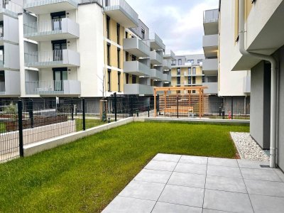 PFALZGASSE 29 - 3-Zimmer-Wohnung mit Terrasse und Garten - TRAUMHAFTER ERSTBEZUG IN RUHELAGE