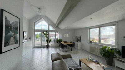Wohnglück: Helle 3 Zimmerwohnung in Rheinstetten mit überdachtem Balkon