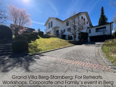 Long-Term Rental: Grand Villa in Berg am Starnberger See