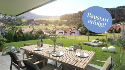 2 Zimmer Wohnung mit 89m² sonnigem Garten in Mondsee