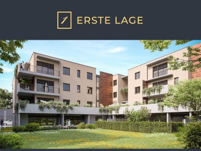 Krems, Altstadt, Neubau, Erstbezug: 3 Zimmer, 76m² Wfl., Loggia, Balkon