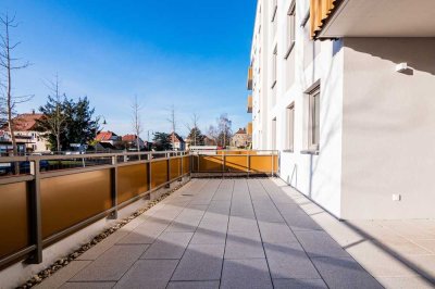 Top Familienwohnung im Süden von Radeberg. Neubau, TG, Terrasse, Balkon, 2 Bäder und FB-Heizung.