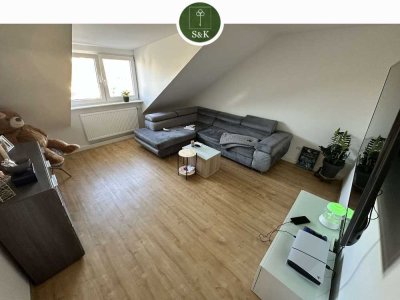 Attraktive 2-Zimmer DG Wohnung für Singles oder als Kapitalanlage