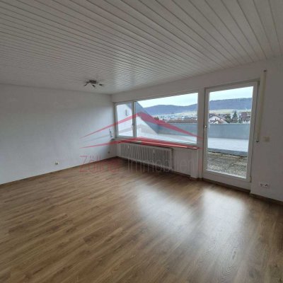 3- Zimmerwohnung mit Dachterrasse und Ausblick!