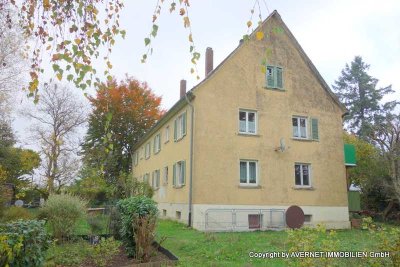 +++ AVERNET - RENOVIERUNGSBEDÜRFTIGE 3 ZIMMERWOHNUNG MIT BALKON UND GARTEN IN DETTIGHOFEN +++