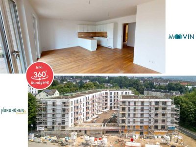 NEU, HELL & MODERN mit hohem Wohlfühlfaktor - 3-Zi.-Whg. mit Terrasse, EBK und schickem Bad im "N...