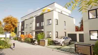 Provisionsfrei! Neubau-Reihenendaus im beliebten Maarviertel zu verkaufen