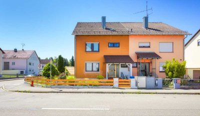 Großzügige und gepflegte Doppelhaushälfte mit schönem Garten in familiärer Lage