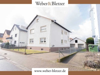 Freistehendes 2-Familienhaus mit großem Garten und Garage in Bad Schönborn-Mingolsheim