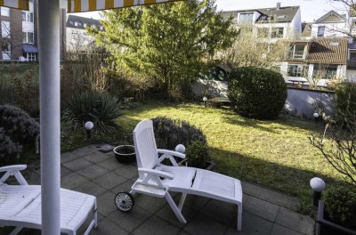 Helle Erdgeschosswohnung in Bonn-Kessenich mit Garten und TG-Stellplatz