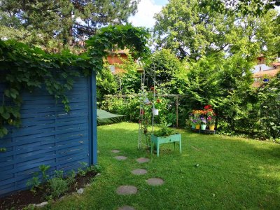 5 Zimmer-Wohnung mit gr. Garten, teilbar in separate 3 und 2 Zimmerwohnungen