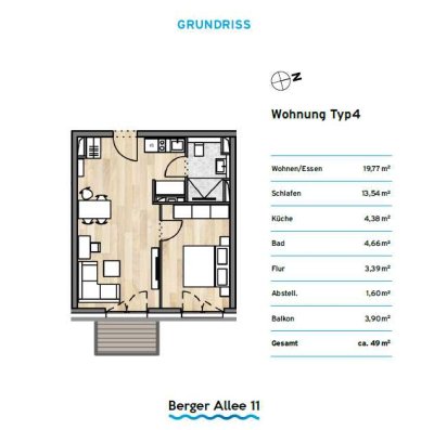 Erstbezug in begehrter Lage: Geschmackvolle Wohnung im exklusiven Neubau in Carlstadt