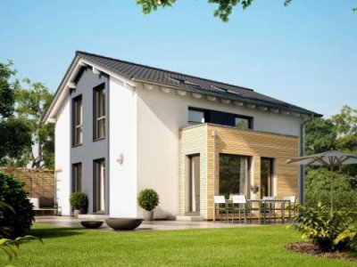 HAUS INKL. BODENPLATTE, KÜCHE, PV ANLAGE UND REELLEM GRUNDSTÜCK