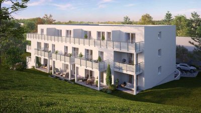 KfW 40 2-Zimmer-Wohnung mit gehobener Innenausstattung mit Balkon in Mering