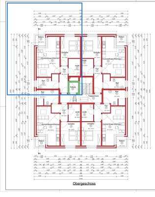 Erstbezug mit Balkon und Einbauküche: Exklusive 2-Zimmer-Wohnung mit geh. Innenausstattung in Meppen