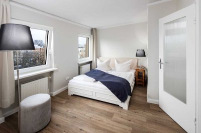 2-Zimmer Wohnung mit Blick über Harvestehude und moderner Ausstattung