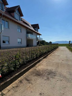 Neubau: Lichtdurchflutete, klimatisierte Dachgeschosswohnung mit großzügigem Balkon