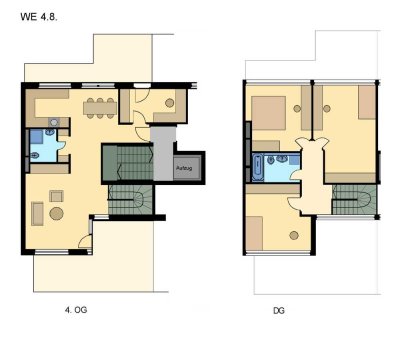 Exklusive, neuwertige 5-Zimmer Attika-Wohnung mit EBK in Freiburg - Rieselfeld