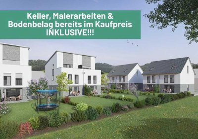 KLIMAFREUNDLICHE Doppelhaushälfte nach KFWG-STANDARD mit sonnigem Gartengrundstück in Alsdorf!