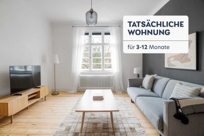 Vollsanierte moderne 3 Zi. Wohnung in Neukölln mit einem großen schönen Park direkt bei der Wohnung.