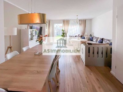 AS IMMOBILIEN: fully furnished townhouse, fitted kitchen, parking Mainz-Kastel for max. 8 months