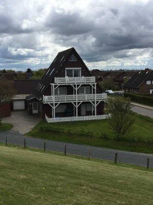 Moderne Ferienwohnung in direkter Deich- / Strandlage in Friedrichskoog-Spitze - provisionsfrei