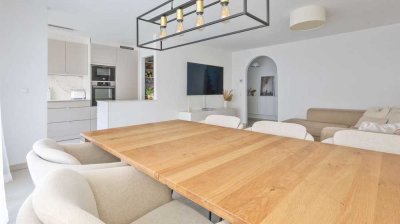 Neuwertige und moderne 3,5 Zimmerwohnung mit Garten und Garagenstellplatz in Plieningen