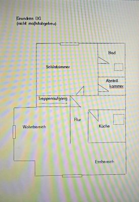 Gemütliche 2,5-Zimmer-DG-Wohnung in Nehren