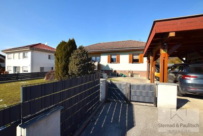 Attraktives Bungalow mit Sauna, Carport und großem Garten | Köttmannsdorf