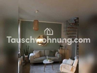 Tauschwohnung: Maisonette Wohnung im Zentrum West