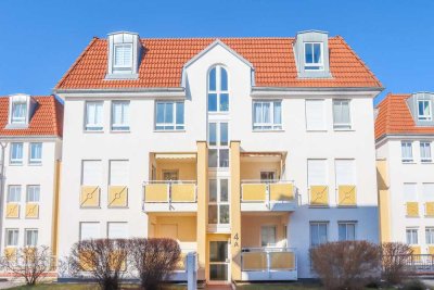 +++Charmante 2-Raum-Wohnung mit Balkon, Aufzug und TG-Stellplatz in Laubegast+++