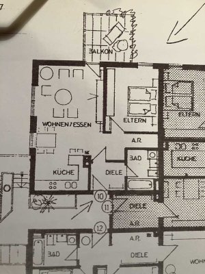 Schöne und modernisierte 2-Raum-Wohnung mit gehobener Innenausstattung mit Einbauküche in Nürnberg