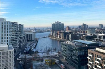 Über den Dächern der HafenCity: Ein Panorama-Elbphiblick zum Verlieben im Luxustower THE LYTE