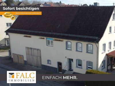 Modernisiertes ehemaliges Bauernhaus mit neuem Wohlfühlbad! 3D-Rundgang - Jetzt besichtigen!