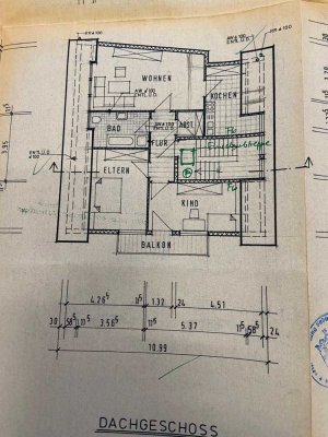 Schöne 3-Zimmer-Wohnung mit Balkon in Maikammer