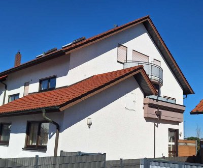 Lichtdurchflutete Maisonette Wohnung in Plankstadt